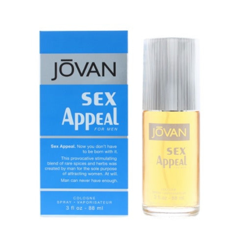 Jovan Sex Appeal Cologne For Men 88ml