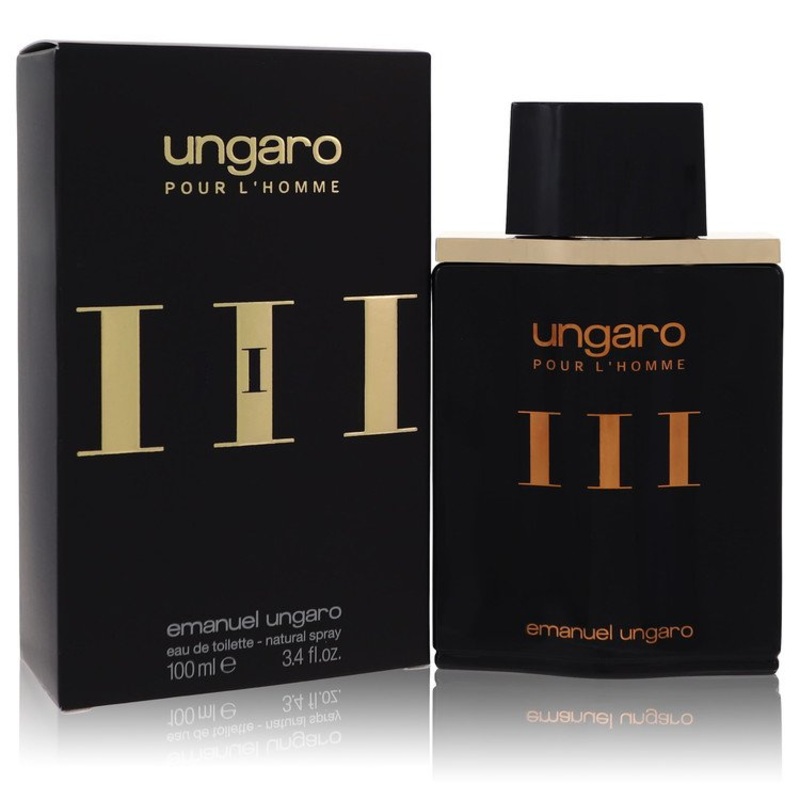 Ungaro Iii by Ungaro Eau De Toilette Spray (New Packaging) 3.4 oz for Men – Premium Designer Fragrance