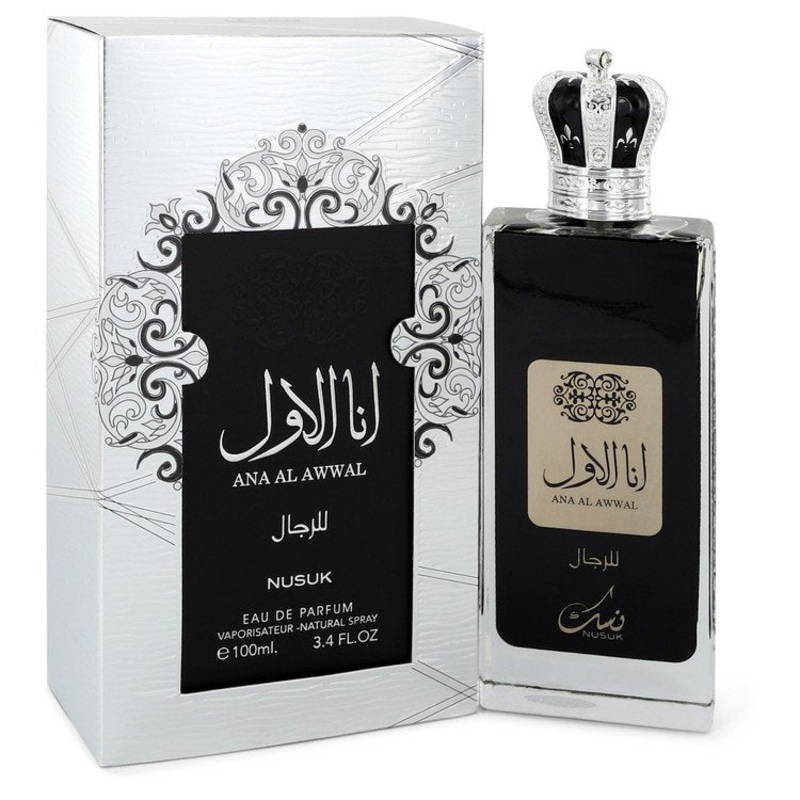 Ana Al Awwal by Nusuk For Men Eau De Parfum Spray 3.4 oz