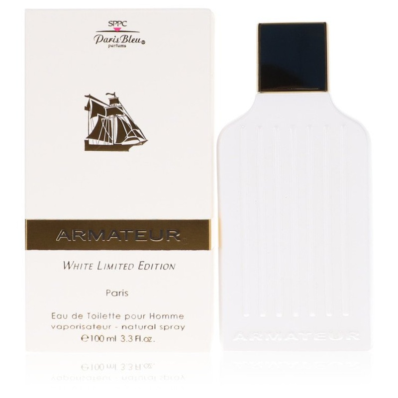 Armateur White  by Paris Bleu For Men Eau De Toilette Spray 3.3 oz