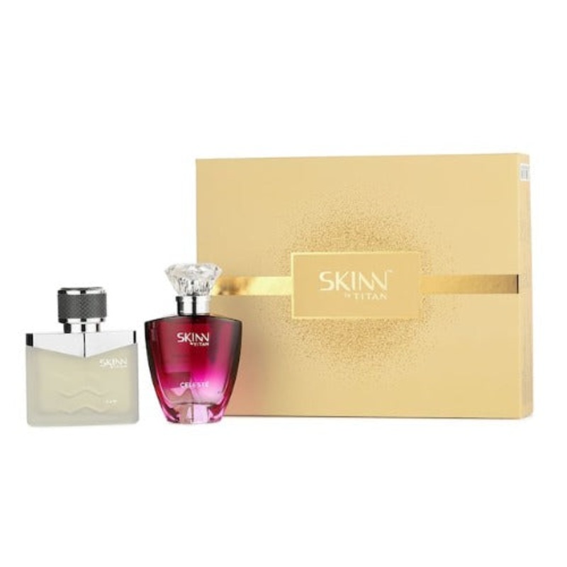 Titan Skinn Raw & Celeste Him & Her Gift Set 20ML+ 20ML
