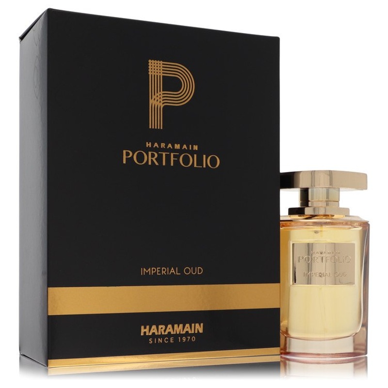 Al Haramain Portfolio Imperial Oud by Al Haramain Eau De Parfum Spray (Unisex) 2.5 oz for Men – Premium Designer Fragrance
