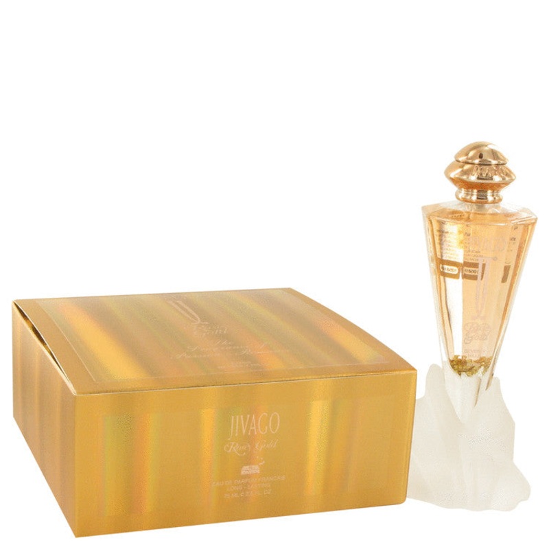 Jivago Rose Gold by Ilana Jivago For Women Eau De Parfum Spray 2.5 oz