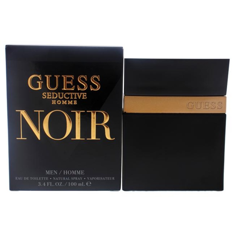 Guess Seductive Homme Noir Cologne 3.4  oz.