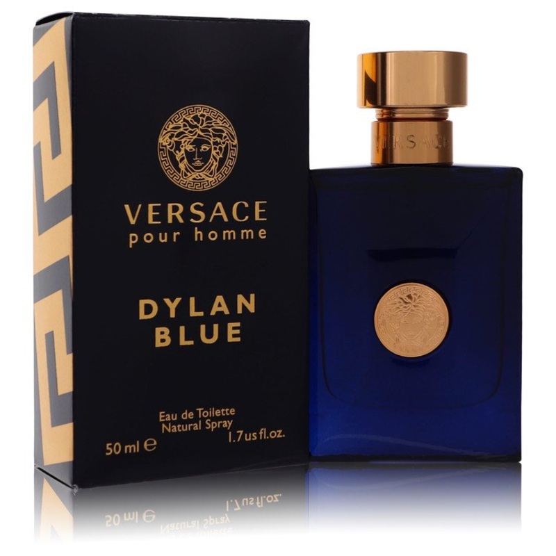 Versace Dylan Blue By Versace 1.7 Oz Eau De Toilette Spray For Men In Box