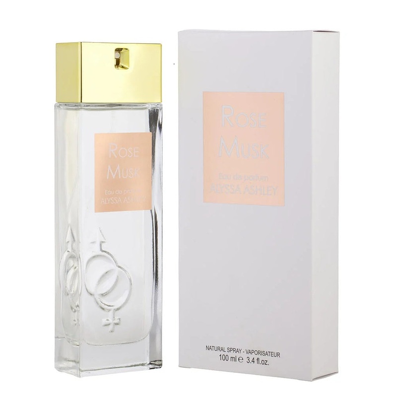 Alyssa Ashley Rose Musk (Eau De Parfum) 100ML EDP Spray (W)(M)