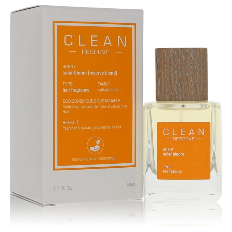 Clean Reserve Solar Bloom by Clean Hair Fragrance (Unisex) 1.7 oz for Women – Premium Designer Fragrance