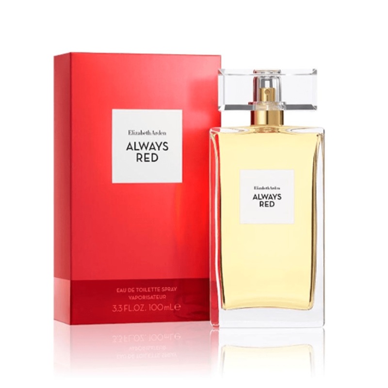 Elizabeth Arden Always Red Eau de Toilette Women’s Perfume Spray (100ml)
