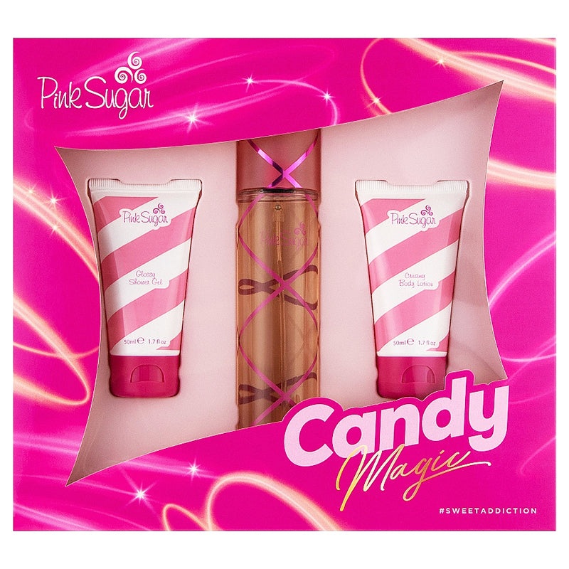 Aquolina Pink Sugar 3pc Set 50ml EDT (L)