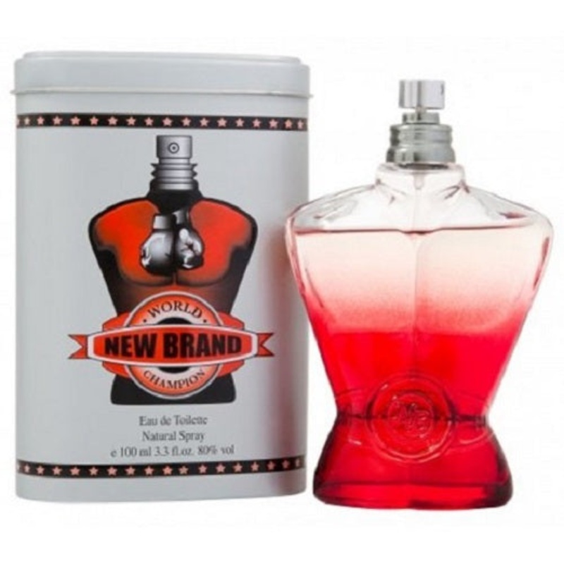 NEW BRAND WORLD CHAMPION RED 3.3 OZ Eau de Toilette spray for Men