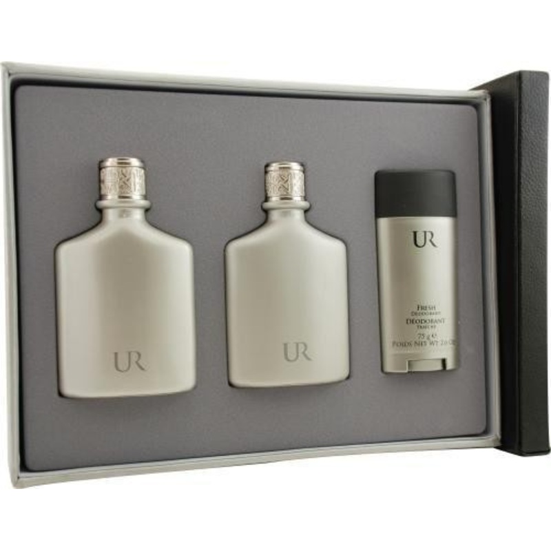 UR Gift Set by Usher 3 Piece Gift Set: 3.4 Oz Eau De Toilette Spray + 3.4 Oz After Shave + 2.6 Oz Deodorant. For Men