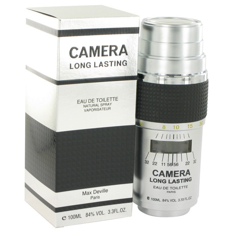 Camera Long Lasting by Max Deville For Men Eau De Toilette Spray 3.4 oz