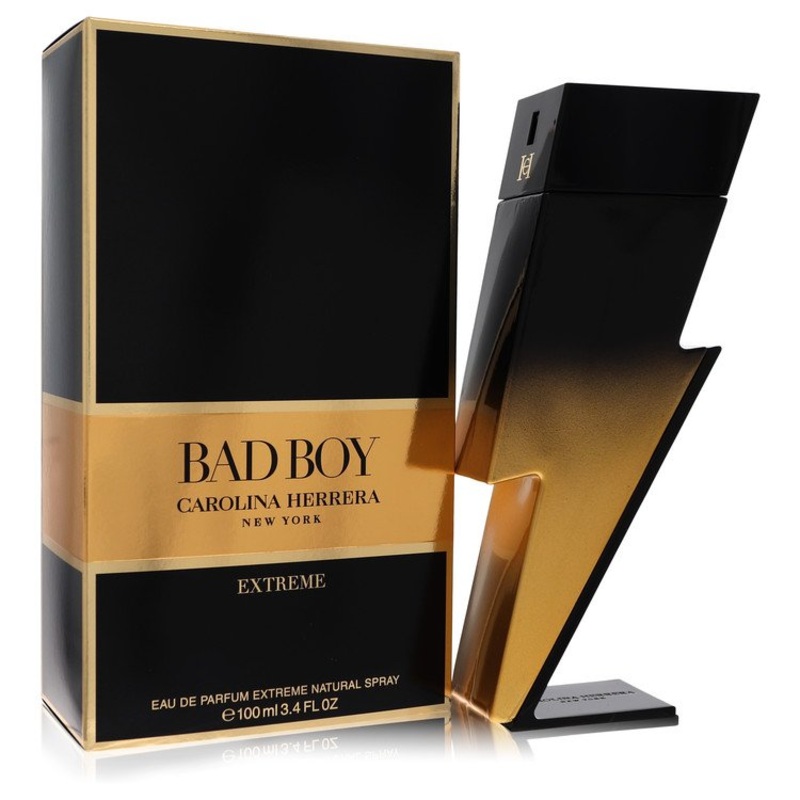 Bad Boy Extreme by Carolina Herrera Eau De Parfum Spray 3.4 oz for Men – Premium Designer Fragrance