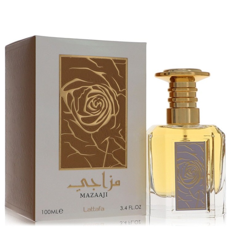 Lattafa Mazaaji by Lattafa Eau De Parfum Spray (Unisex) 3.4 oz for Women – Premium Designer Fragrance