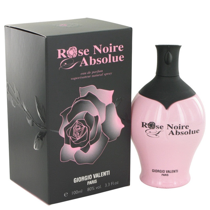 Rose Noire Absolue by Giorgio Valenti For Women Eau De Parfum Spray 3.4 oz