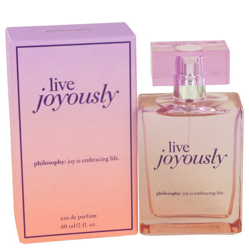 Live Joyously by Philosophy For Women Eau De Parfum Spray 2 oz