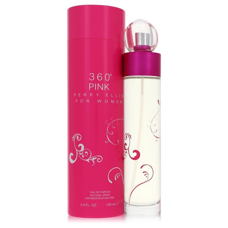 Perry Ellis 360 Pink By Perry Ellis Perfume 3.4 Oz Edp Spray For Women – Box