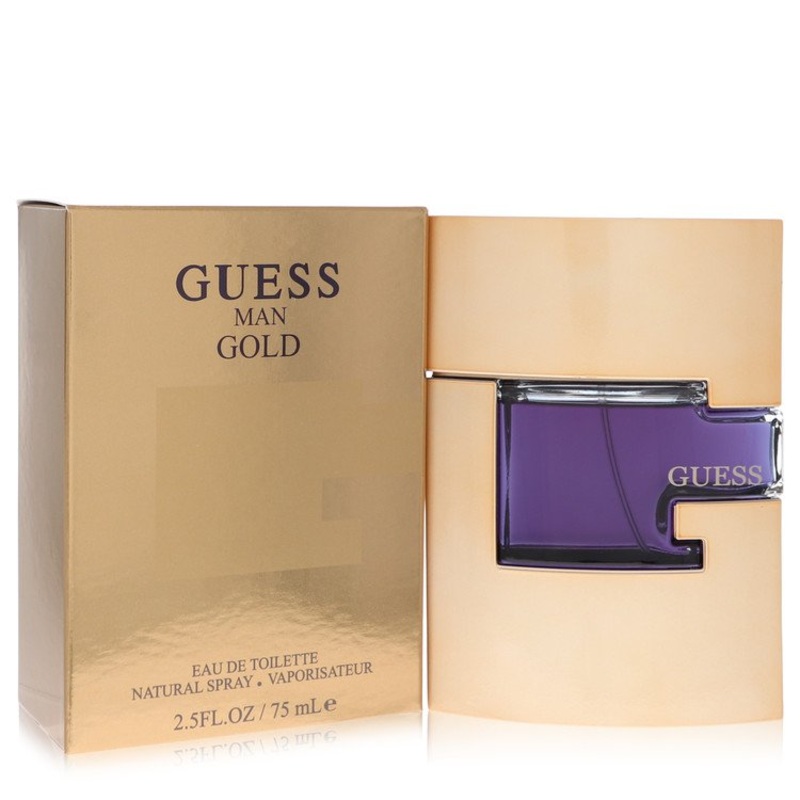 Guess Gold by Guess For Men Eau De Toilette Spray 2.5 oz
