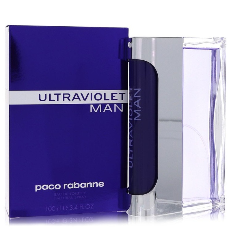 Ultraviolet by Paco Rabanne Eau De Toilette Spray 3.4 oz for Men – Premium Designer Fragrance