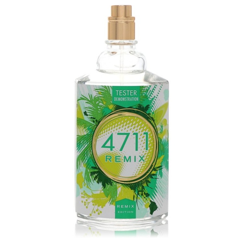 4711 Remix Green Oasis by 4711 For Men Eau De Cologne Spray (Unisex Tester) 3.4 oz