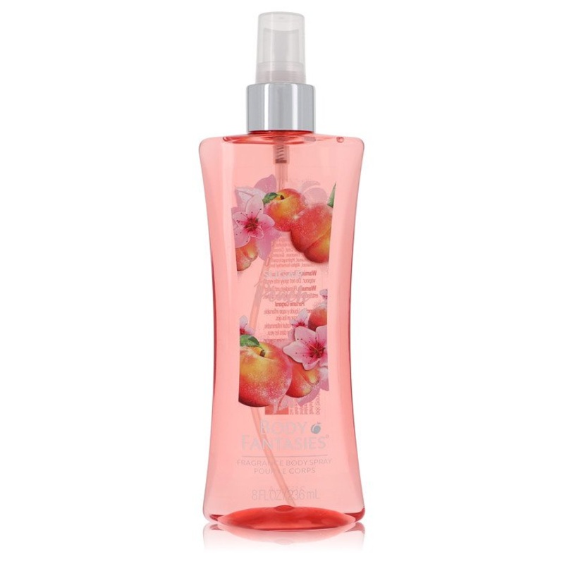 Body Fantasies Signature Sugar Peach by Parfums De Coeur Body Spray 8 oz for Women – Premium Designer Fragrance