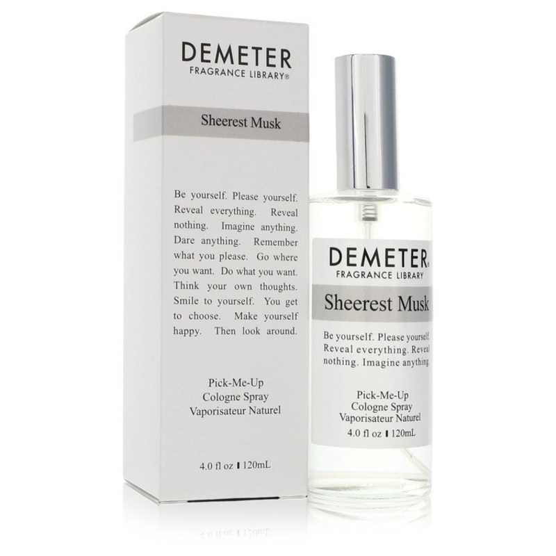 Demeter Sheerest Musk by Demeter Cologne Spray (Unisex) 4 oz for Women – Premium Designer Fragrance