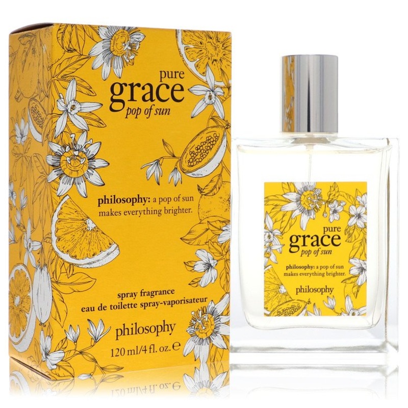 Pure Grace Pop Of Sun by Philosophy Eau De Toilette Spray 4 oz for Women – Premium Designer Fragrance