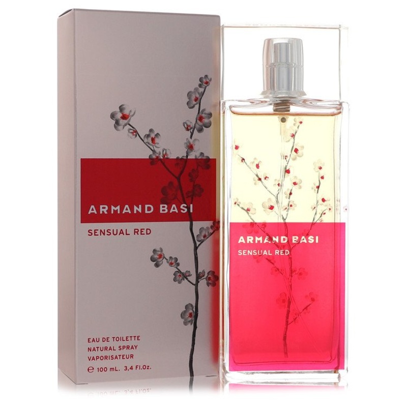Armand Basi Sensual Red by Armand Basi Eau De Toilette Spray 3.4 oz for Women – Premium Designer Fragrance