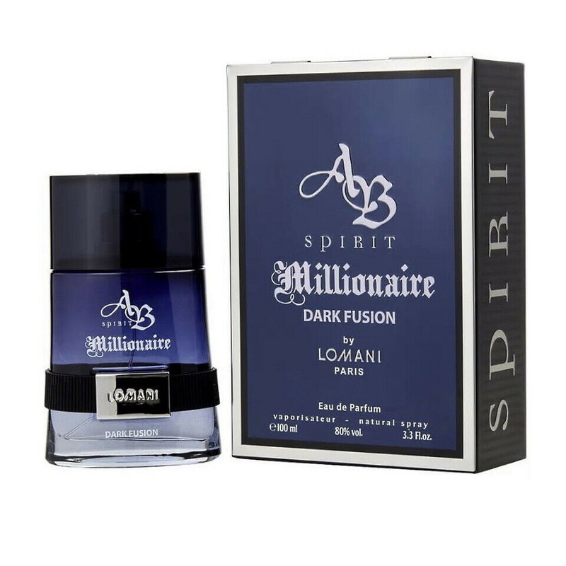 Lomani AB Spirit Millionaire Dark Fusion 100ML EDP Spray (M)