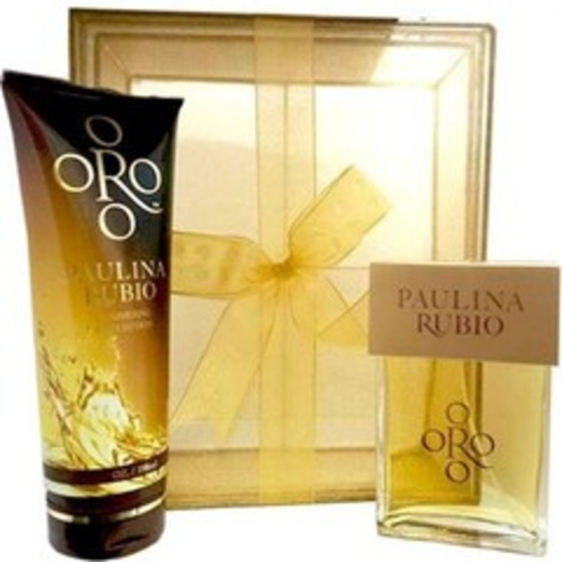 Oro Gift Set by Paulina Rubio 3.3 oz Gift Set for Women