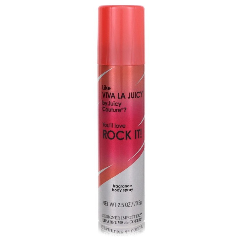 Designer Imposters Rock It! by Parfums De Coeur Body Spray 2.5 oz for Women – Premium Designer Fragrance