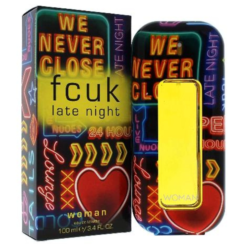 Fcuk Late Night Eau De Toilette 3.4 Oz