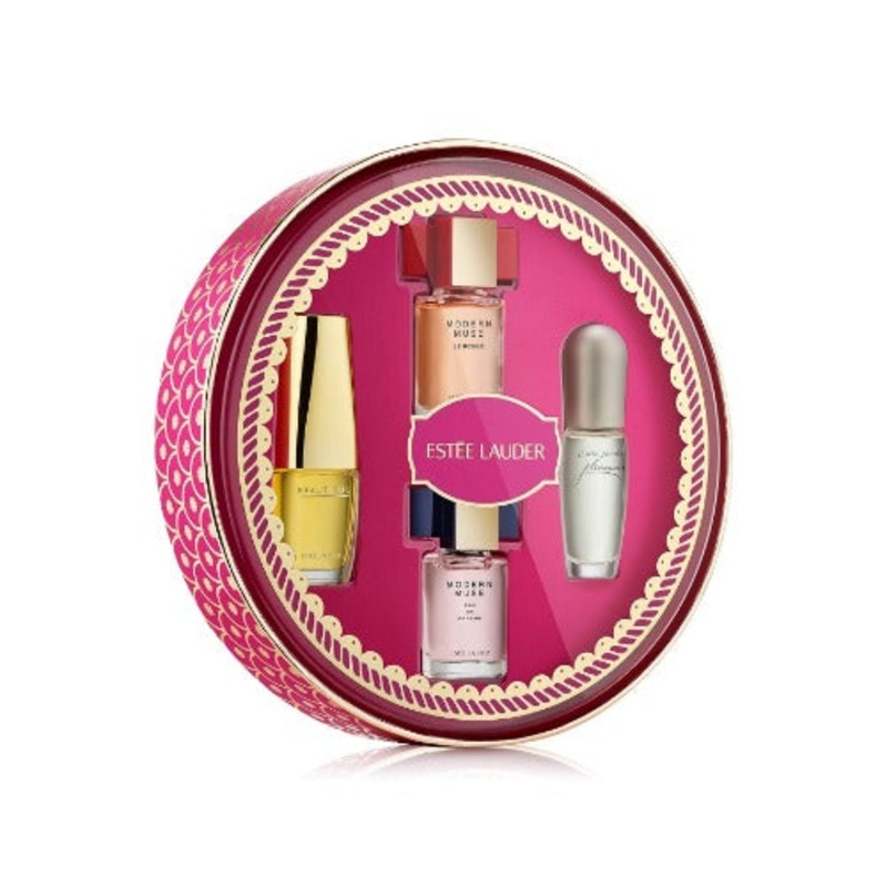 Estee Lauder Treasures 4pc Miniature Travel Collection For Women