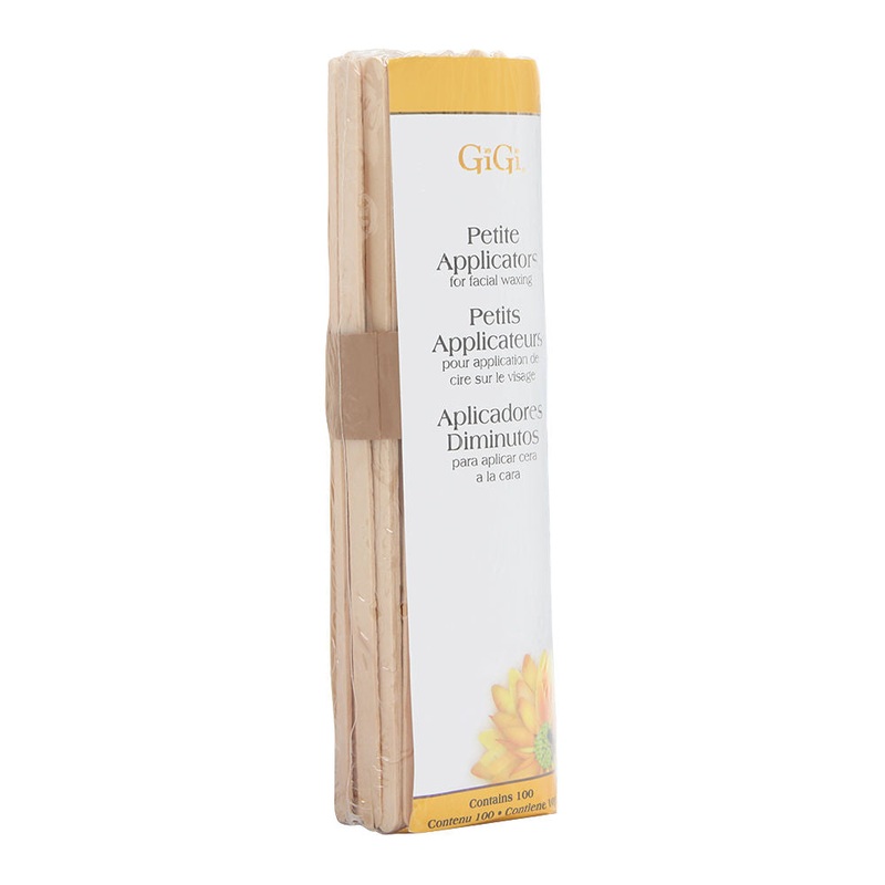 GiGi Petite Applicators for Eyebrow Waxing 100 Applicators