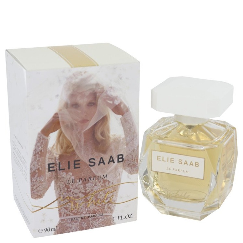Le Parfum Elie Saab In White by Elie Saab For Women Eau De Parfum Spray 3 oz