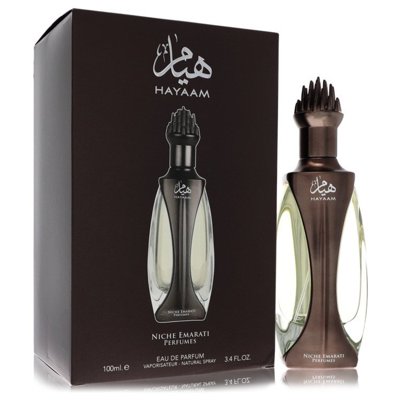 Niche Emarati Hayaam By Lattafa Cologne 3.4 Oz Edp Spray For Men – Box