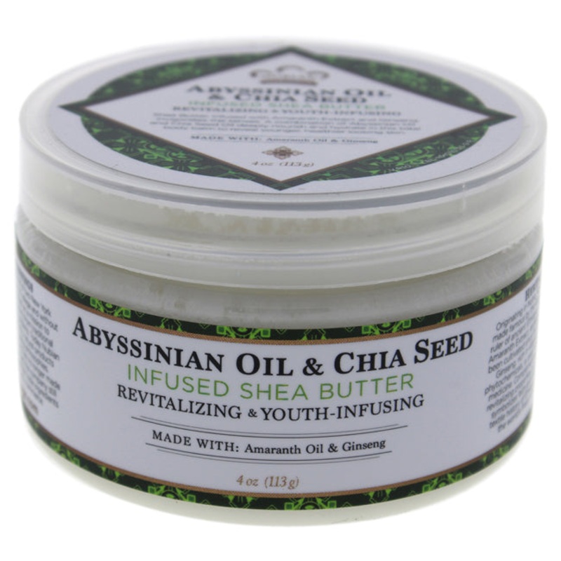100% Organic Shea Butter Infused With Frankincense And Myrrh by Nubian Heritage for Unisex – 4 oz Moisturizer 4  oz.