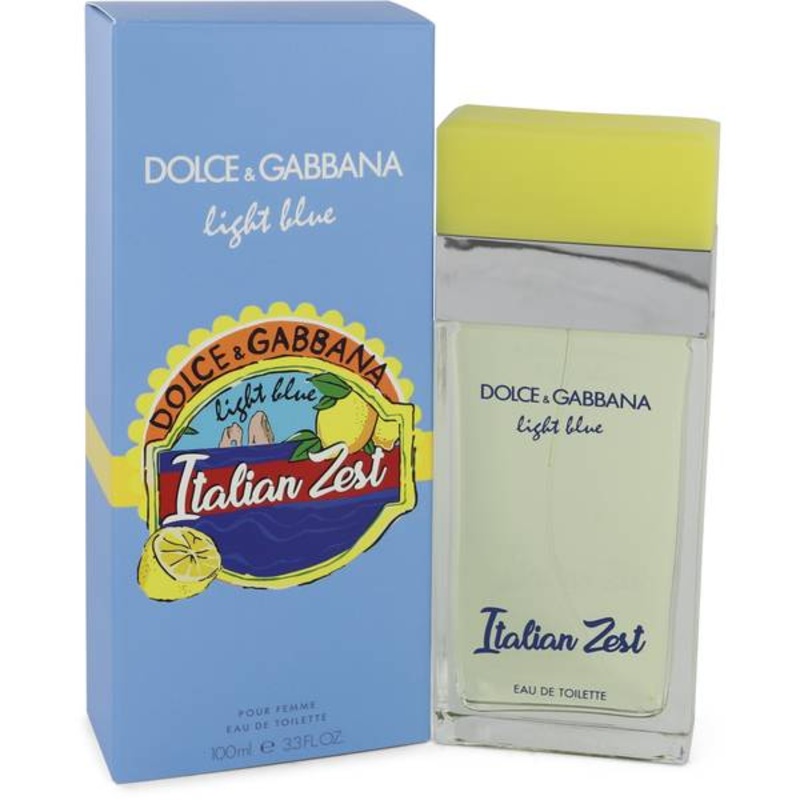Light Blue Italian Zest Perfume By Dolce & Gabbana 3.3 OZ Eau De Toilette for Women