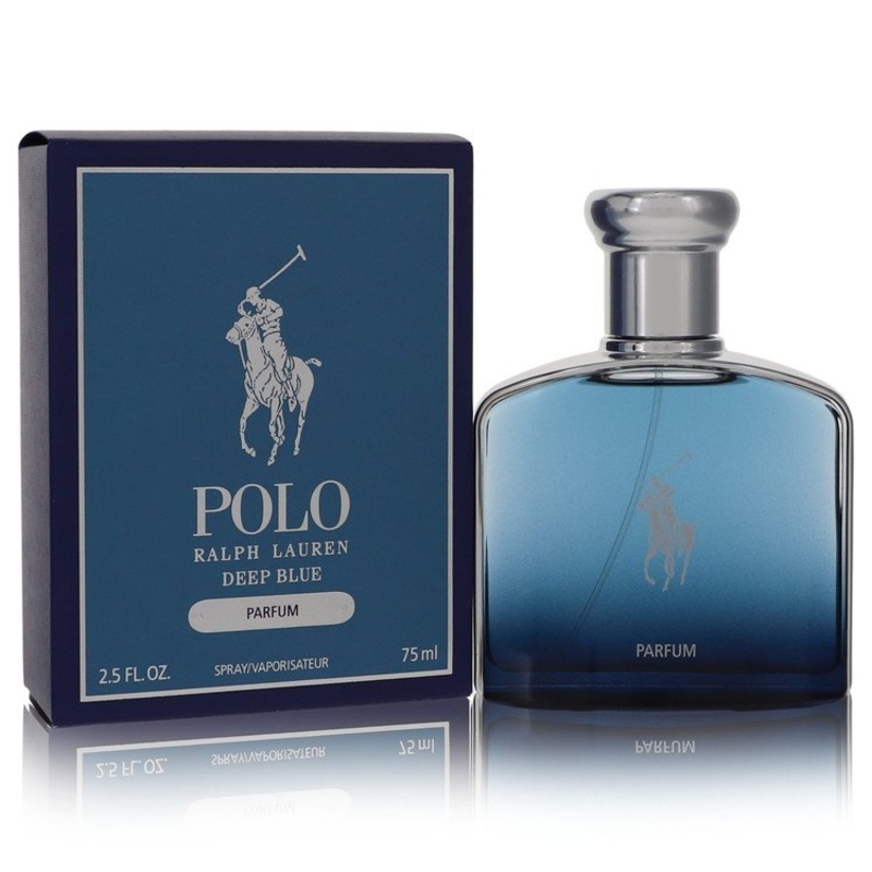 Polo Deep Blue by Ralph Lauren For Men Parfum Spray 2.5 oz