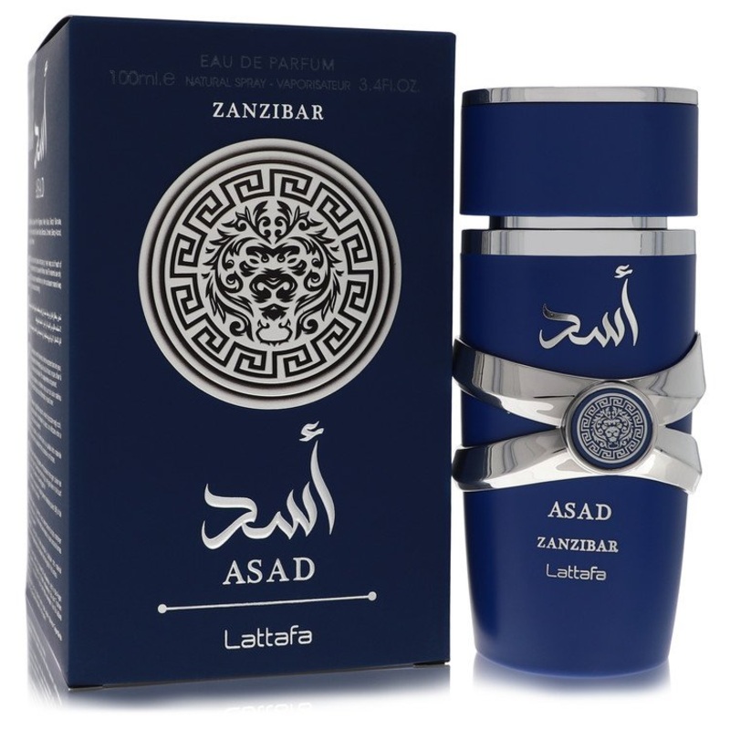 Asad Zanzibar By Lattafa Cologne 3.4 Oz Edp Spray For Men – Box