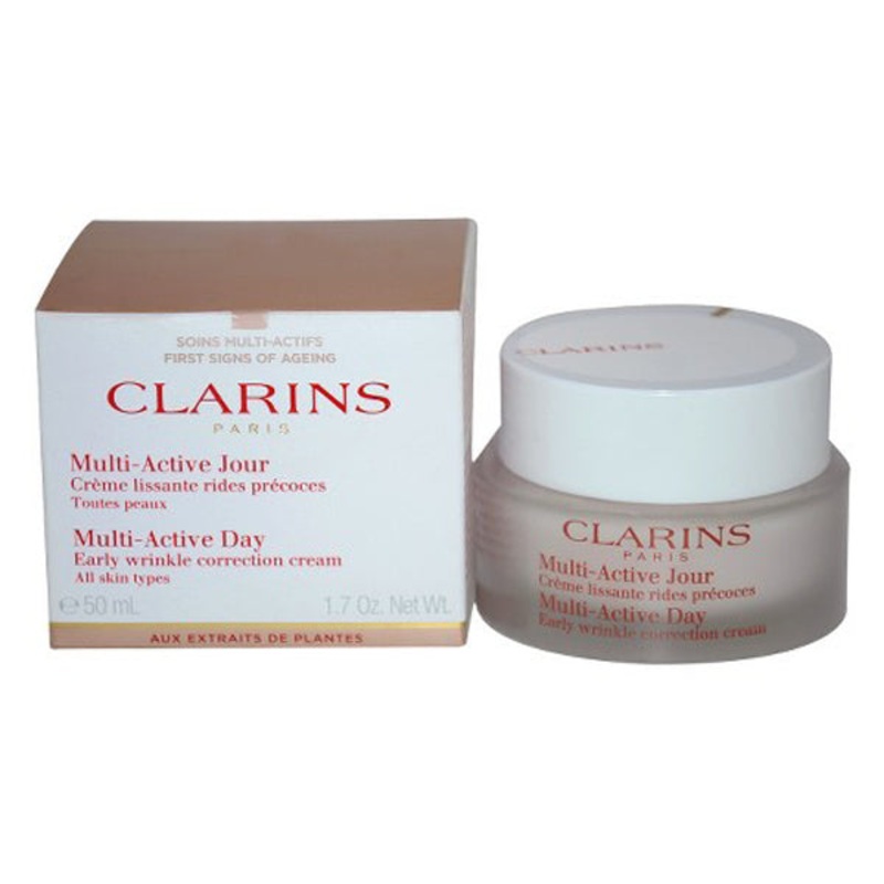Clarins Multi-Active Day Early Wrinkle Correction Cream (All Skin Types) by Clarins 1.7 Oz. Hand And Body Cream For Unisex
