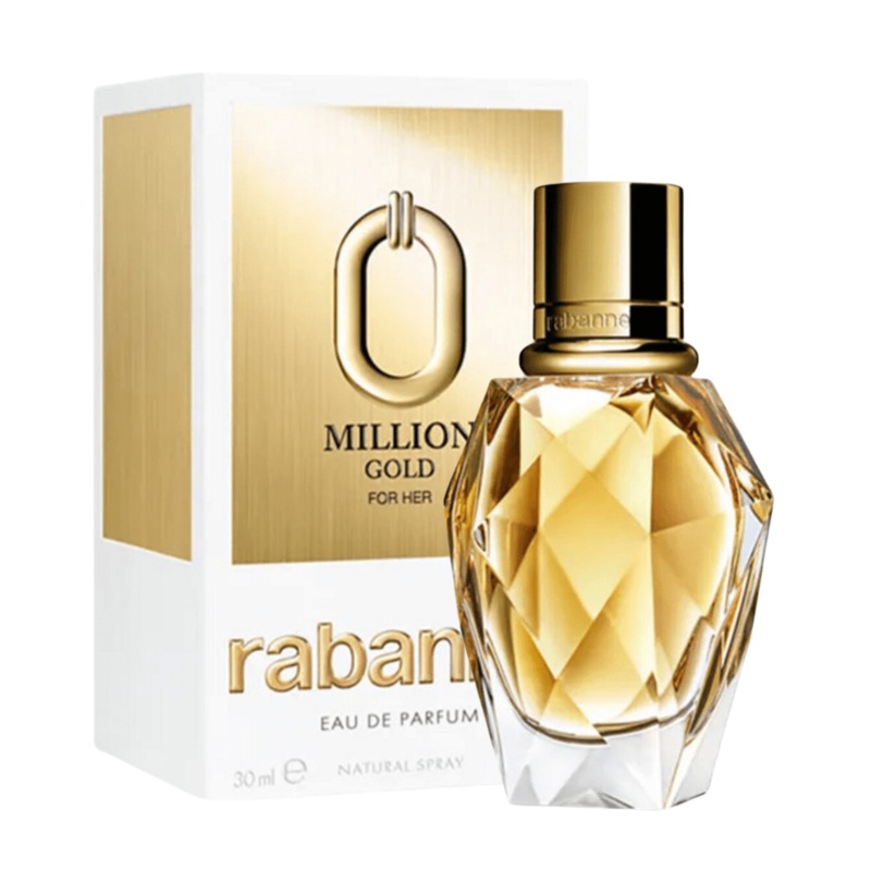 Paco Rabanne Million Gold For Her Eau De Parfum Women’s Perfume Spray (30ml)