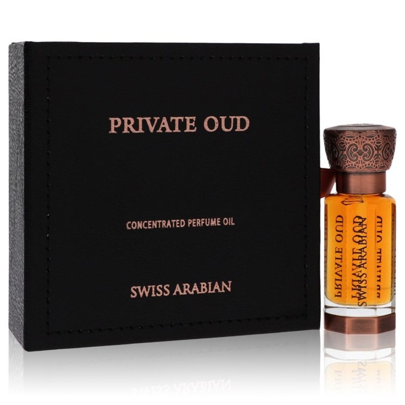 Swiss Arabian Private Oud by Swiss Arabian For Men Concentrated Perfume Oil (Unisex) .4 oz