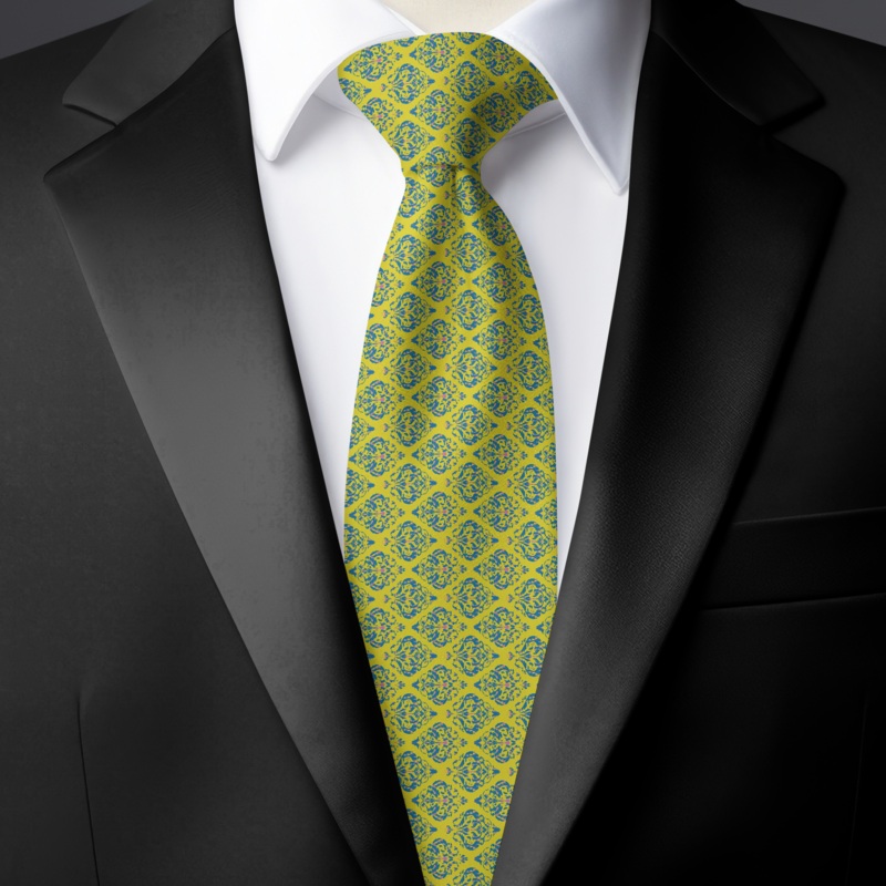 Chokore Green Silk Tie – Indian at Heart range