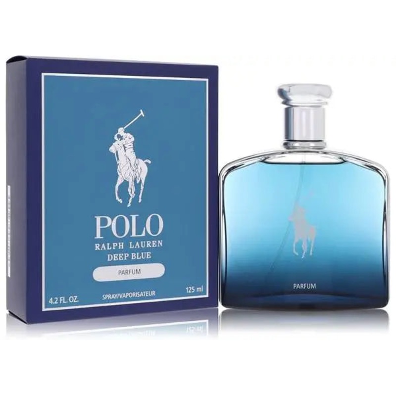 Polo Deep Blue Cologne By Ralph Lauren 4.2 OZ Eau De Toilette for Men