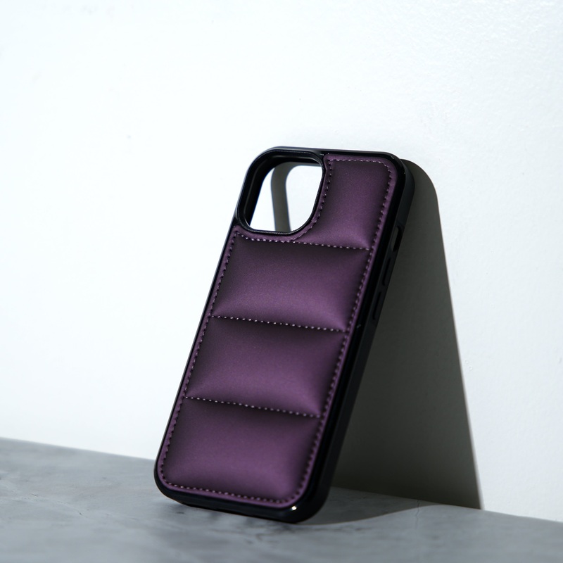 Chokore Puffer Mobile Cover IPHONE 13 Purple