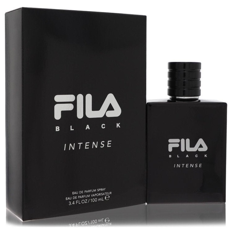 Fila Black Intense by Fila For Men Eau De Parfum Spray 3.4 oz