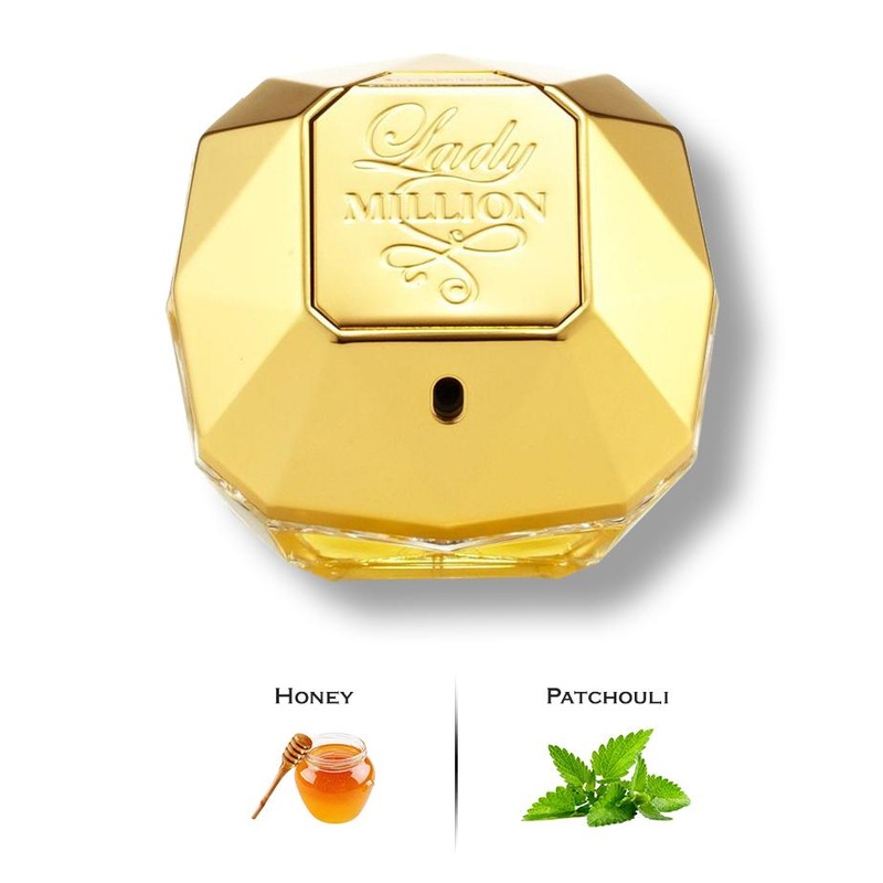 Lady Million by Paco Rabanne 1.7 Oz. Eau De Toilette For Women