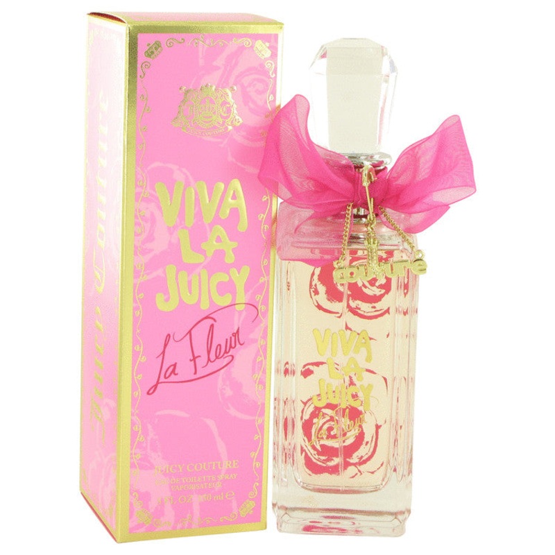 Viva La Juicy La Fleur by Juicy Couture For Women Eau De Toilette Spray 5 oz