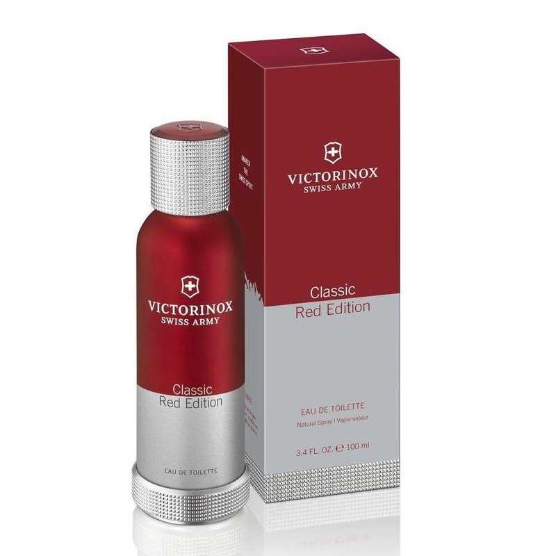 Victorinox Swiss Army Classic Red Edition (New Launch) EDT Spray (M) 100ML (Tester Box With Cap)